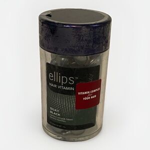 Ellips hair vitamin Silky Black New Sealed In Bottle